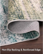 Kokia Abstract Area Rugs 8x10 Bedroom Soft Living Room Rugs Washable Distressed - Image 6