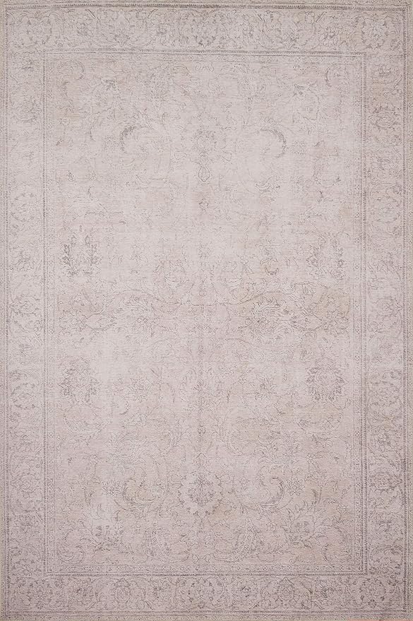 Loloi Loren Collection LQ-12 Sand 5'-0" x 7'-6" Area Rug by Loloi