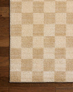 Loloi Chris Loves Julia Calvin Collection CLV-01 Wheat/Ivory 2'-7" x 7'-6" - Image 6