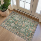 Bavni Entryway Rug, 2x3 Washable Rug Ultra-Thin Low Pile, Non-Slip Small Rugs by BAVNI