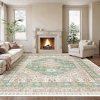zesthome 10x14 Area Rugs, Stain Resistant Washable Rug, Ultra-Thin Rugs by Zesthome