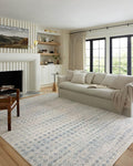 Loloi Kamala Collection KAM-04 Sky/Dove 9'-2" x 13' Area Rug by Loloi