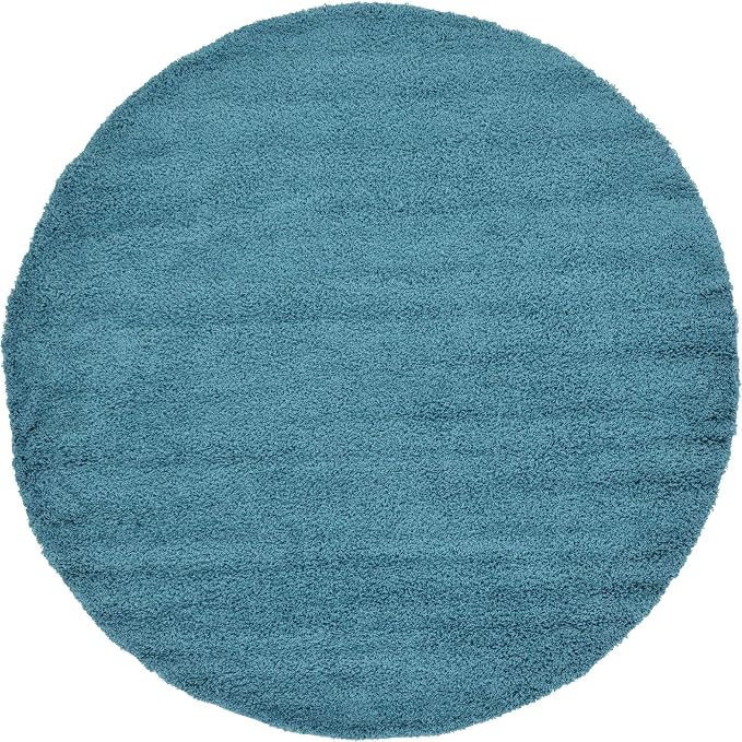 Unique Loom Solid Shag Collection Area Rug - Image 10