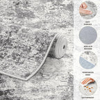8ft Round Area Rug Living Room Rugs - Image 6