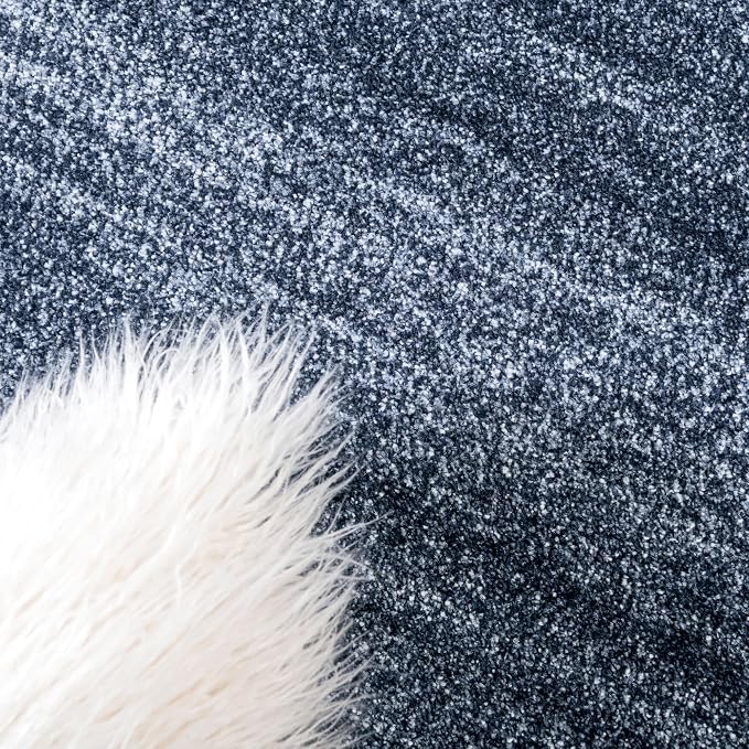 Rugs.com Angelica Collection Rug – 10' x 13' Navy Blue Medium Rug Perfect - Image 7