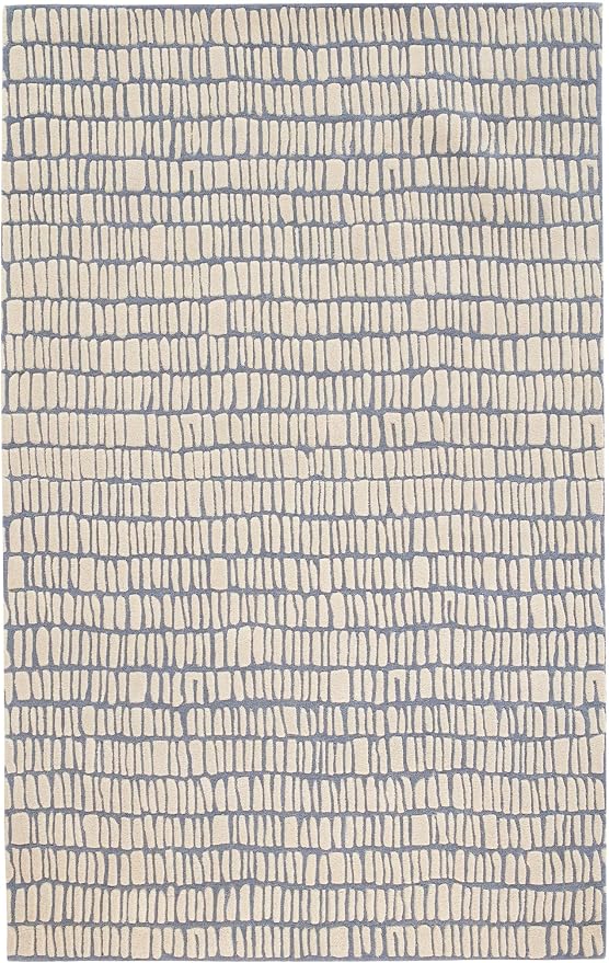 Dash and Albert Roark Pewter Blue Hand Tufted Wool Rug, 3 X 5 Feet by DashAlbert