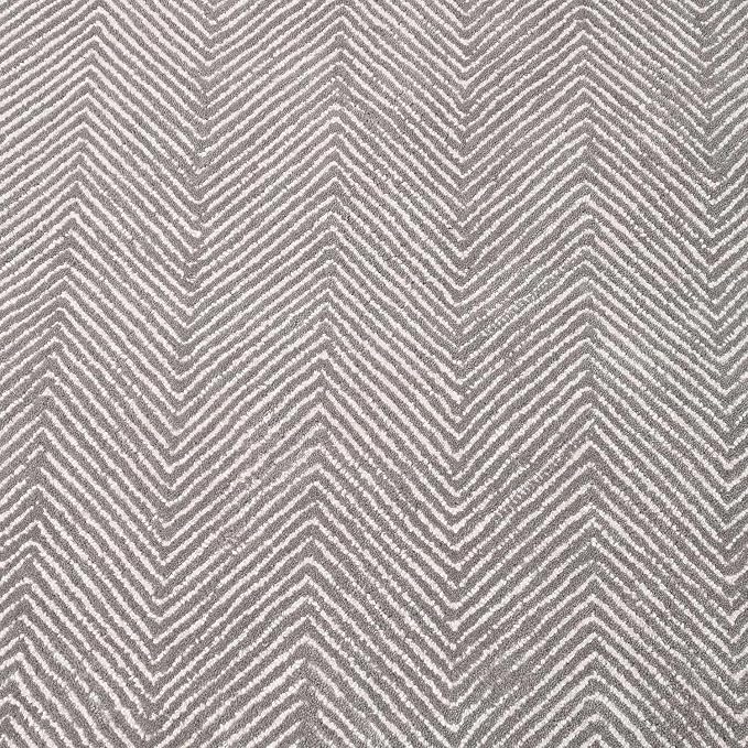 Modern Herringbone Chevron Collection Handcrafted Wool Area Rug - Image 6