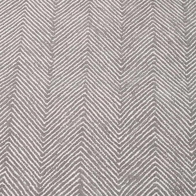 Modern Herringbone Chevron Collection Handcrafted Wool Area Rug - Image 6