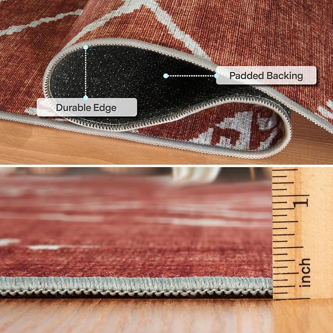 ReaLife Rugs Machine Washable Area Rug Runner - Image 2