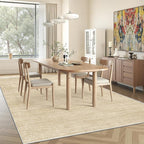 Art&Tuft Washable Rugs 6x9, Low Pile Area Rugs - Image 5