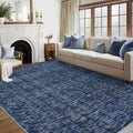 RUGSREAL Living Room Area Rug 10x13 Modern Solid Color Large Bedroom Rug by RUGSREAL