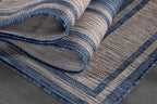 Beverly Rug Outdoor Rug 6x9 Modern Bordered Area Rugs - Image 8