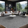 LBRO2M Easy Jute Solid Area Rug 9X12 Washable Rugs by LBRO2MBedding