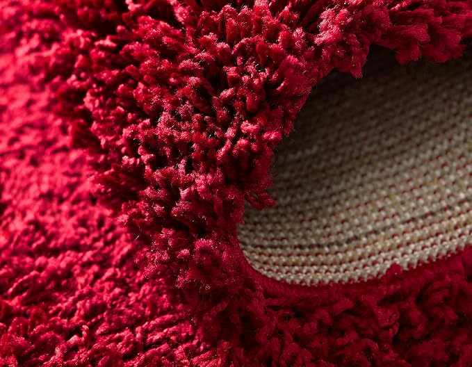 Unique Loom Solid Shag Collection Area Rug - Image 8