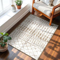 2x3 Machine Washable Area Rug for Entryway, Kids and Pets Friendly for Bedroom by GERUIMO