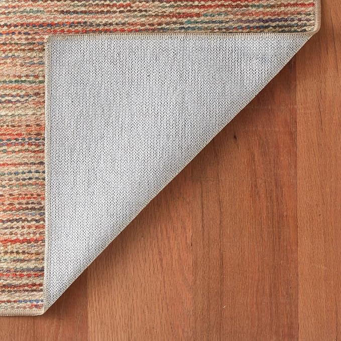 Dash & Albert Clay Multi Machine Washable Rug, 3 X 5 Feet - Image 4