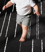 YIHOUSE 5x7 Abstract Line Area Rug, Modern Washable Stain Resistant Rugs Non - Image 3