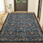 DUKINO 4x6 Rugs for Living Room, Lightweight Non Slip Washable Rug by DUKINO