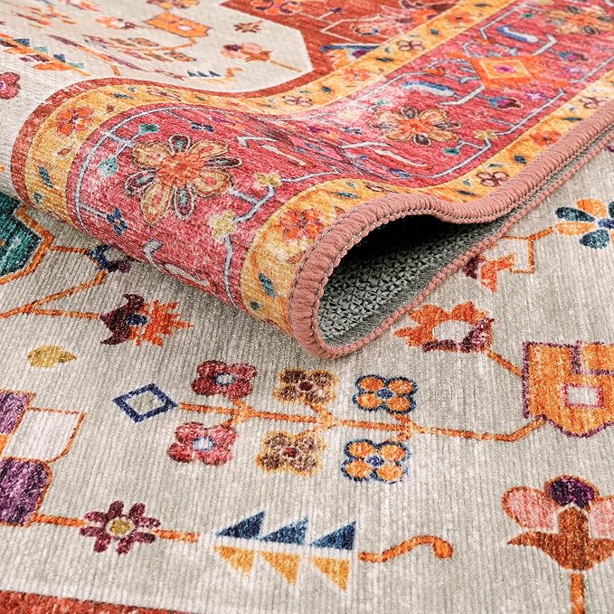 Moynesa Ultra-Thin Washable Runner Rug - Image 8