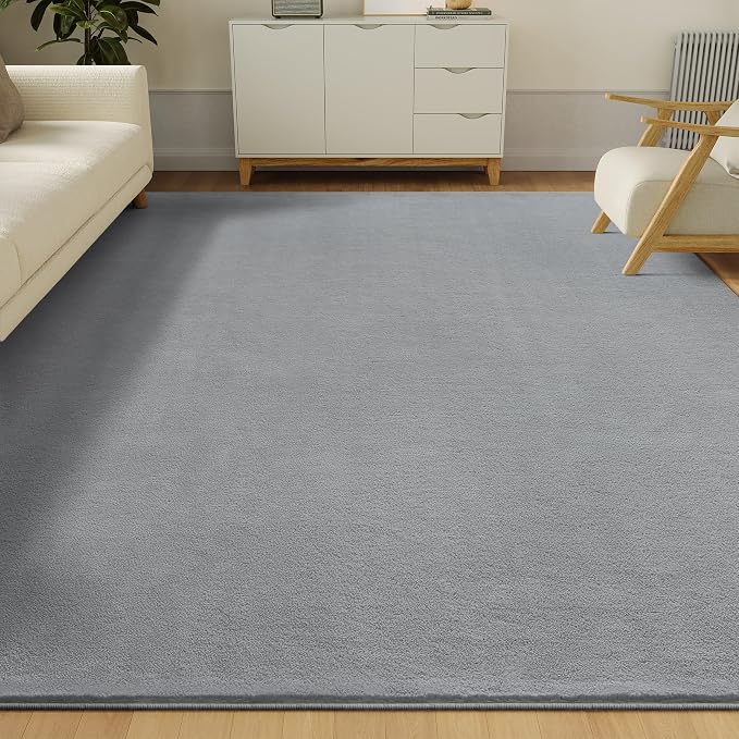 Solid Washable Area Rug - Image 2