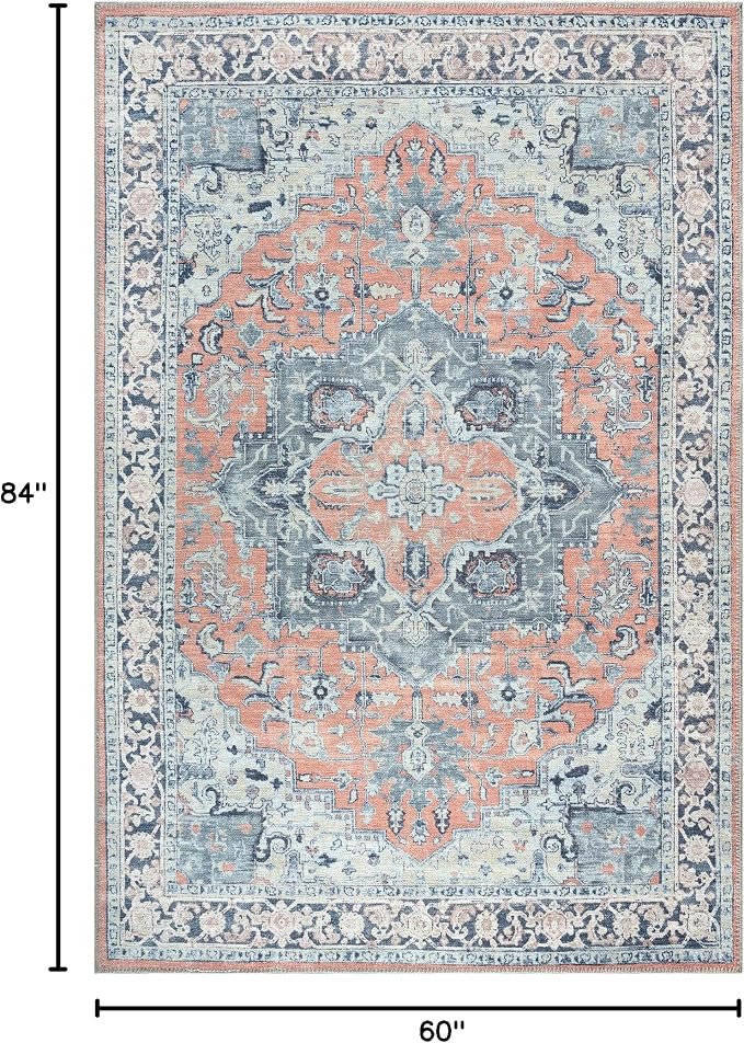 Bloom Rugs Washable Non-Slip 5' x 7' Rug - Image 2