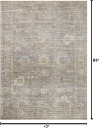 Loloi Magnolia Home by Joanna Gaines Millie Collection MIE-05 Stone/Natural - Image 2