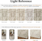 HUGEAR Washable Hallway 2x6 Runner Rugs Retro Beige Vintage Distressed Non Slip - Image 6