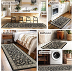 XWZO Entryway Area Rug 2x3ft — Soft Low Pile Door Floor Mat - Image 3