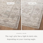 Loloi Magnolia Home by Joanna Gaines Millie Collection MIE-01 Silver/Dove - Image 5