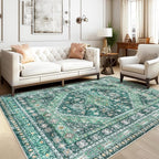 zesthome 8x10 Area Rugs for Living Room, Non-Slip Backing Washable Rugs - Image 3