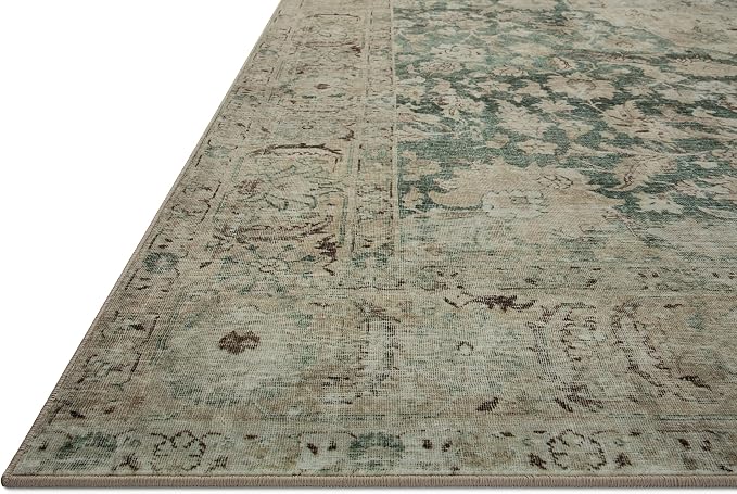 Loloi Magnolia Home by Joanna Gaines Sinclair Collection SIN-05 Jade/Sand 2'-3" - Image 7