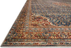 Loloi Layla Collection LAY-09 Cobalt Blue/Spice 2'-6" x 12'-0" .13" Thick - Image 4