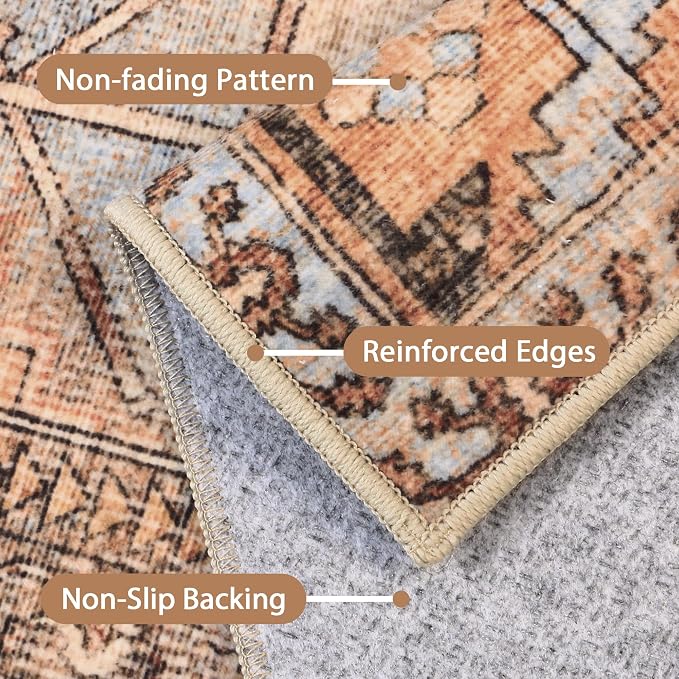 Bavni Runner Rugs 2x5 Kitchen Rug - Image 7