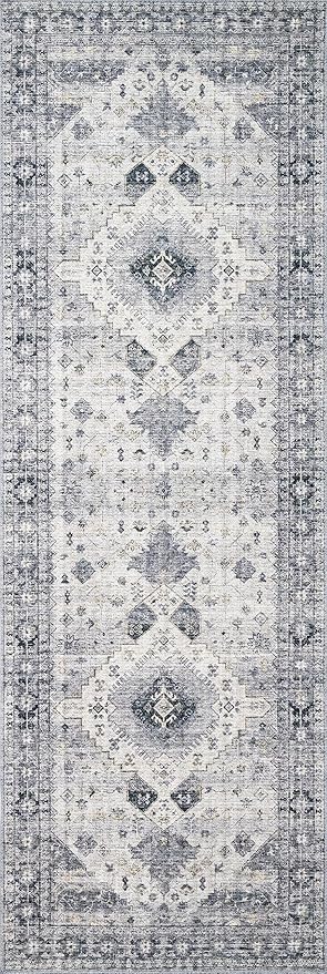 Loloi Skye Collection SKY-02 Silver/Grey 8'-0" x 8'-0" Round Area Rug - Image 6