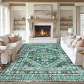 zesthome 8x10 Area Rugs for Living Room, Non-Slip Backing Washable Rugs by Zesthome