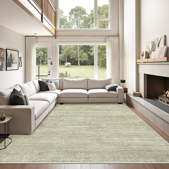 Art&Tuft Washable Rugs 5x7, Low Pile Area Rugs by Art%26Tuft