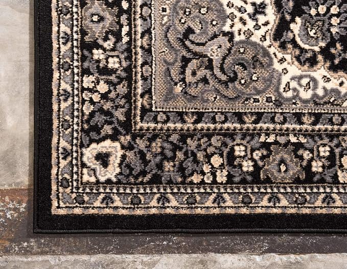 Unique Loom Reza Collection Traditional Persian Style Area Rug, 2 ft 7 in x 10 - Image 6