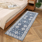 VK VK·LIVING Machine Washable Rug 2'x6' Vintage Design Washable Runner Area Rugs - Image 7