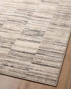 Loloi Darby Collection DAR-01 Charcoal/Sand 4'-0" x 6'-0" Accent Rug - Image 8