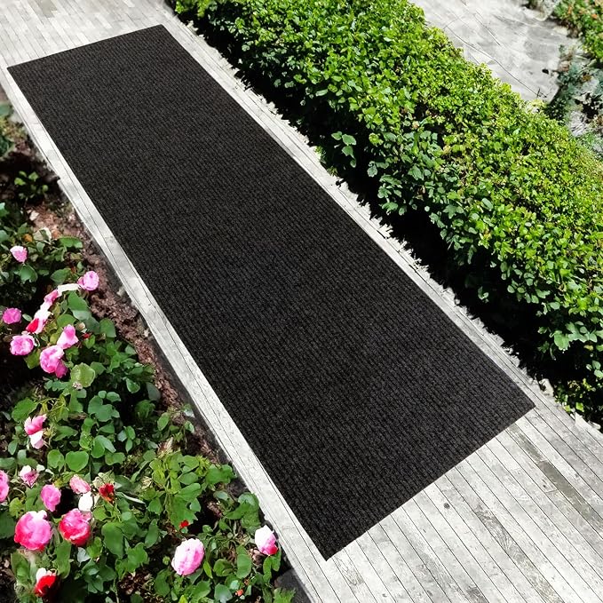 English Home Custom Size Non Slip Striped Design Durable Anti Slip Back Tough by EnglishHome