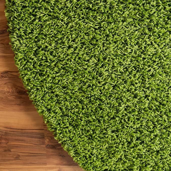 Unique Loom Solid Shag Collection Area Rug - Image 8