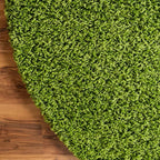 Unique Loom Solid Shag Collection Area Rug - Image 8