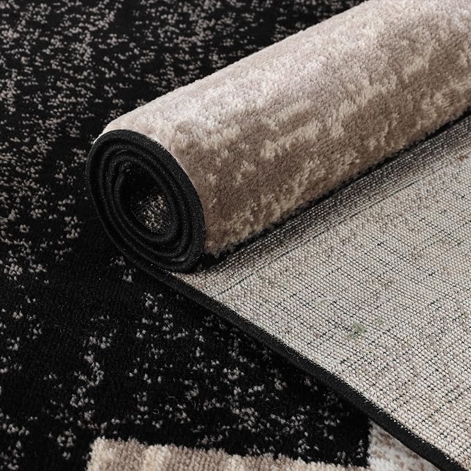 Superior Indoor Area Rug, Jute Backing, Plush Modern Rugs - Image 3