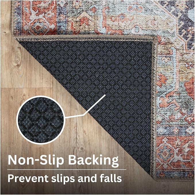 Bloom Rugs Washable Non-Slip 5' x 7' Rug - Image 8