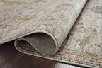 Loloi Magnolia Home by Joanna Gaines Millie Collection MIE-02 Sky/Gold 2'-7" x - Image 9