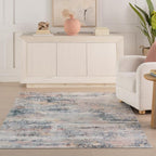 Dash & Albert Blaire Mineral Machine Washable Rug, 5 X 8 Feet - Image 2