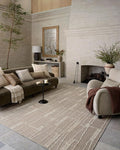Loloi Amber Lewis Bexley Collection BEX-05 Mushroom/Natural 2'-7" x 10'-0" by Loloi