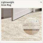 Washable Area Rug 8x10, Large Soft Rugs - Image 6