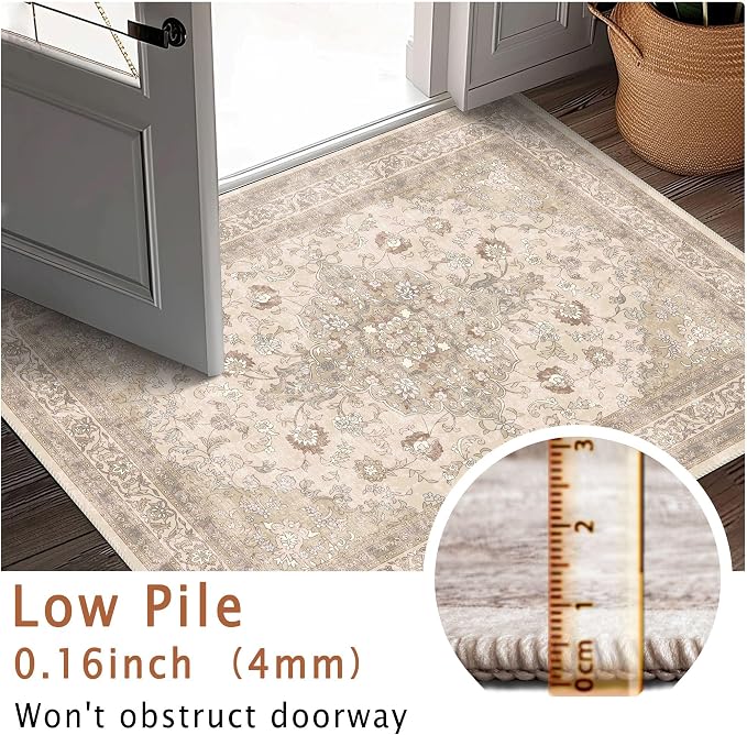 vivorug 3x5 Rug, Small Neutral Area Rug - Image 9
