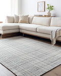 Mark&Day Wool Rugs, 6x9 Ishaq Cottage Slate Area Rug, Bedroom or Kitchen by MARKDAY
